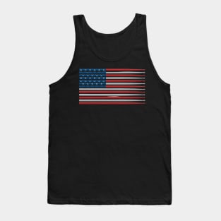 Patriotic Drum Sticks Tank Top